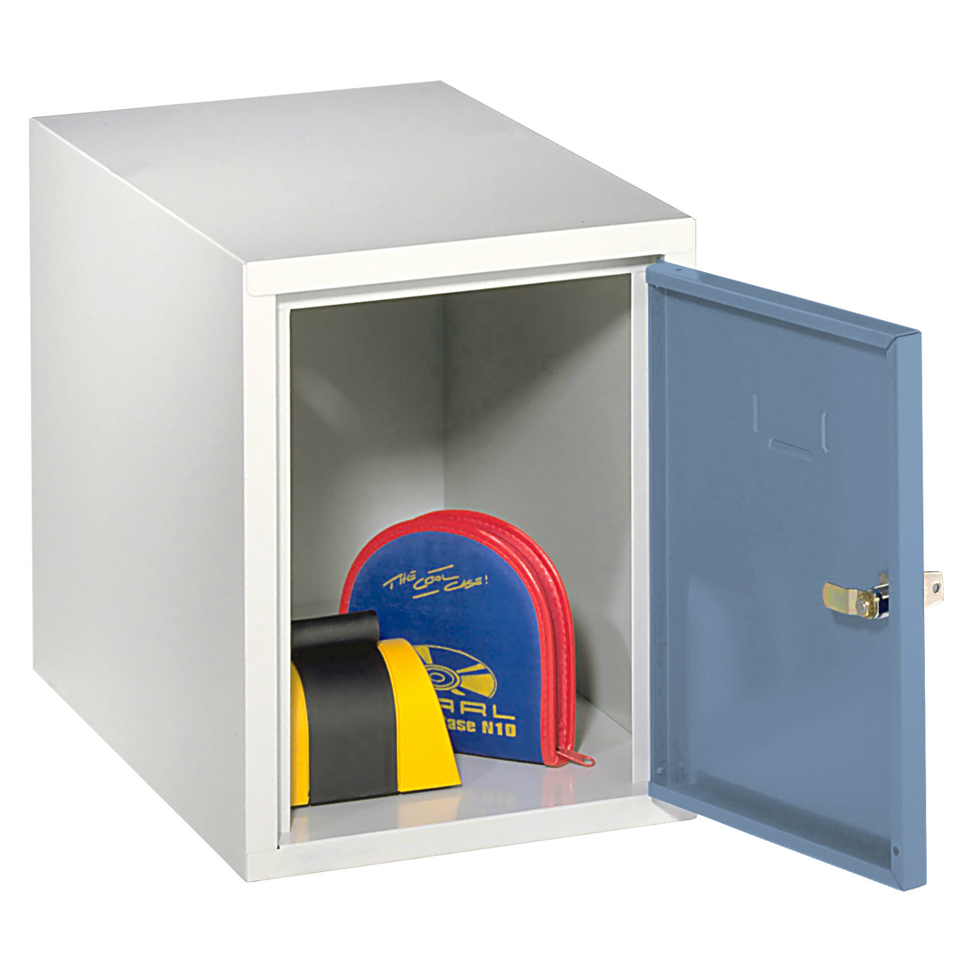 Wolf Wertfachwürfel Serie 44, Abteilbreite 300 mm, 1 Abteil Taubenblau RAL 5014