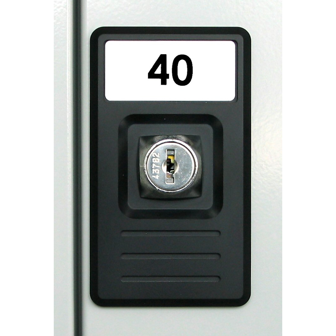 Kunststoffschlossplatte (Nur mit Zylinderschloss und Sicherheitsdrehriegel möglich) 0508