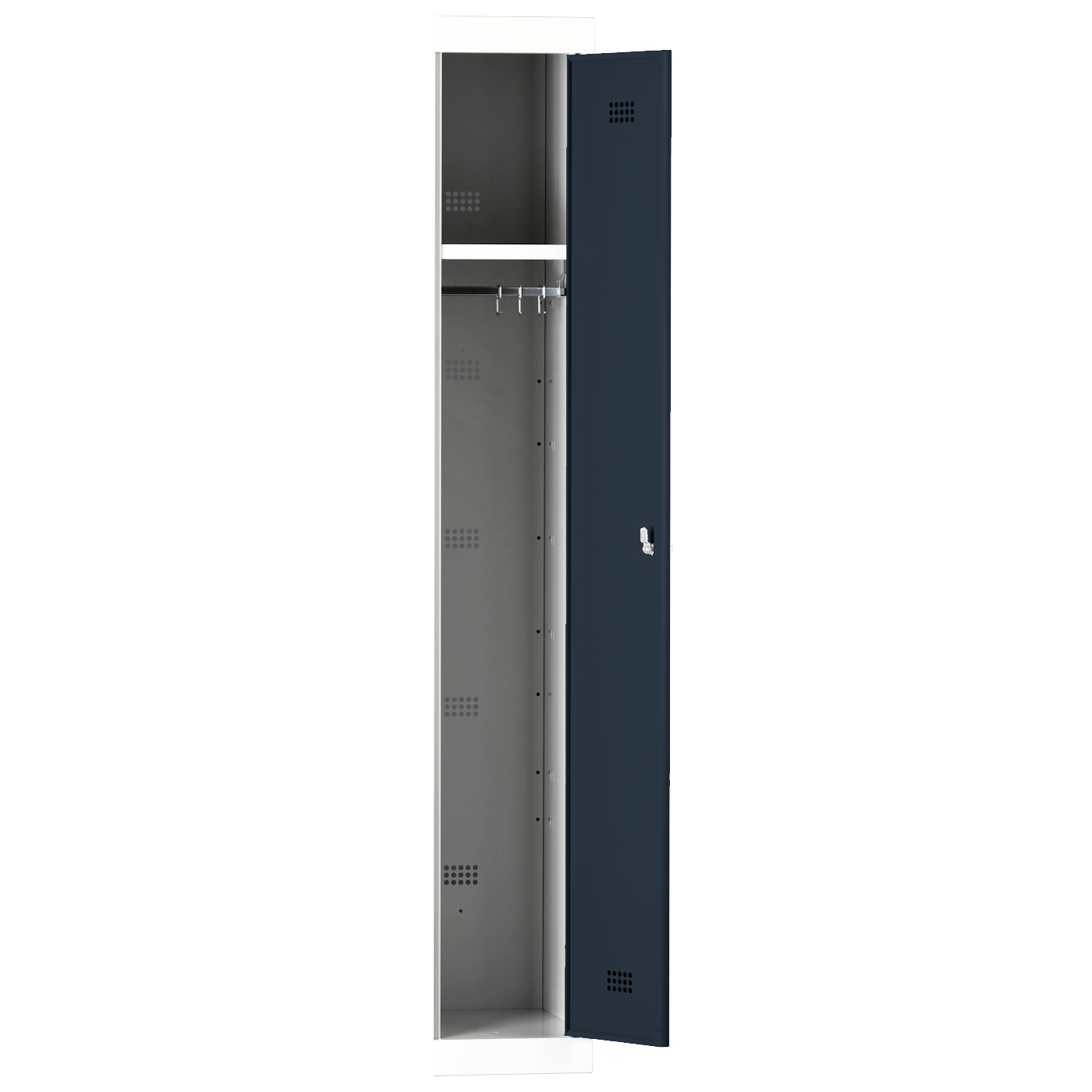 Wolf Spind-System Serie 30 Anbauelement, Sockel, Abteilbreite 300 mm, 1 Abteil Anthrazitgrau RAL 7016